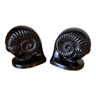 1970s Mid Century Sculptural Ram Bookends - 2 - a Pair For Sale