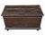 Large Antique European Oak Coffer, 18th Century For Sale - Image 4 of 14