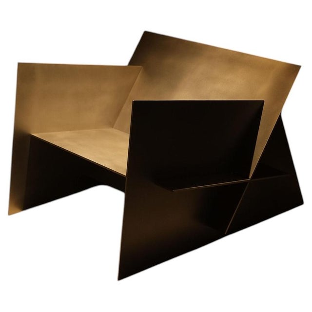 Romulus Aluminium Armchair by Bureau of Entropy For Sale - Image 12 of 12