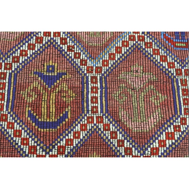 Vintage Turkish Kilim Rug - 69" X 122" For Sale In Raleigh - Image 6 of 13