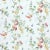 Schumacher Chickadee Floral Wallpaper in Sky For Sale