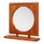 1970s Danish Modern Hanging Mirror by Pedersen & Hansen For Sale