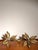 Vintage Hollywood Regency Leaf Wall Lamp in Gilt Metal For Sale - Image 5 of 5