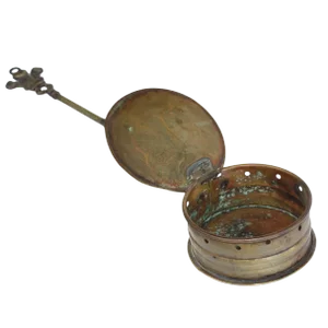 Vintage Brass Bedwarmer
