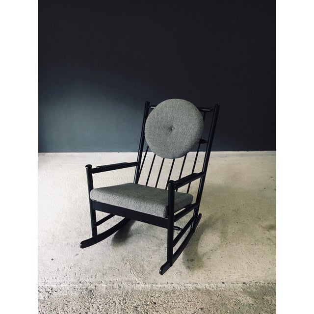 Mid-Century Modern Mid-Century Modern Scandinavian Rocking Chair, Sweden, 1960s For Sale - Image 3 of 18