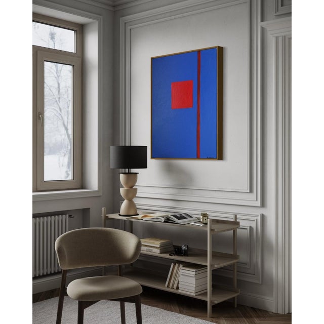 Bodasca, That Blue Abstract, 2026, Acrylic on Canvas For Sale - Image 7 of 12