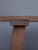Brutalist French Peg Table in Oak, 1940s For Sale - Image 6 of 17