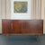 Mid-Century Modern 1950s Mid-Century Modern Brass and Walnut Credenza Dresser For Sale - Image 3 of 13