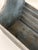 Vintage Rustic Wooden Slatted Tool Caddy With Handle – Distressed Blue Gray For Sale - Image 11 of 13