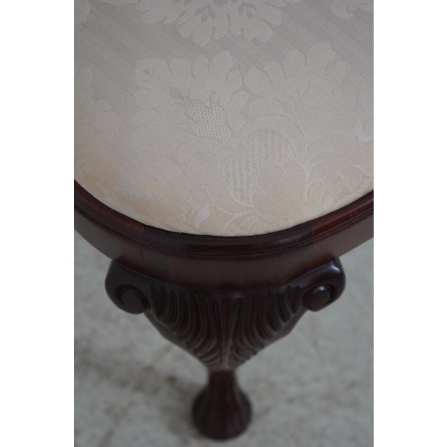 Set of 8 Baker Historic Charleston Mahogany Dining Room Chairs For Sale - Image 15 of 18