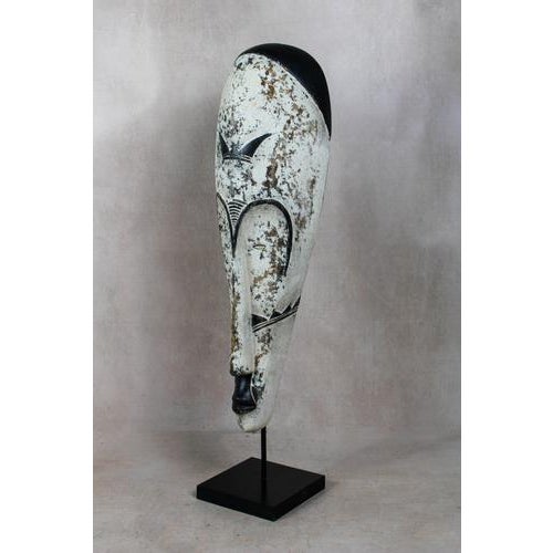 Well known for their reliquary figures the Fang also danced finely sculpted masks during a number of ritual activities....