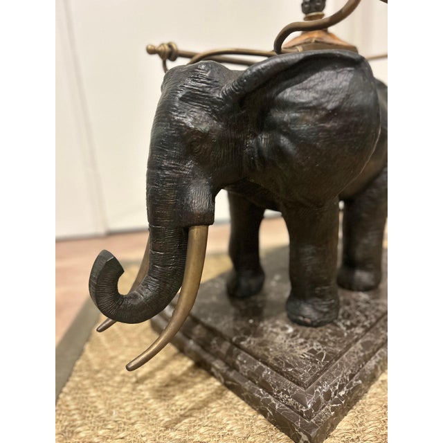 Maitland Smith Elephant Towel Holder For Sale - Image 9 of 11