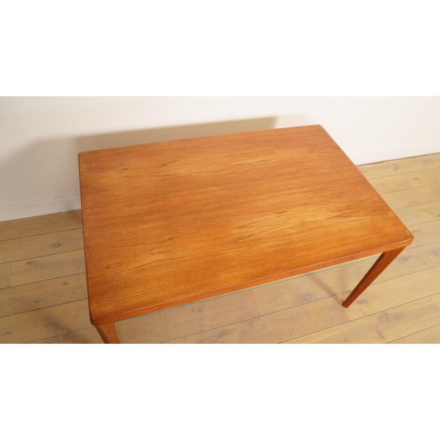 Vintage Extendable Dining Table in Teak from Vejle Mobelfabrik For Sale - Image 6 of 13