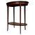 An elegant and unusual 19th-century English kidney-shaped side table, finely crafted from satinwood and distinguished by...