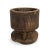Original old village pestle pot from north India. Beautiful aged and sun bleached wood with lots of character, age, and...