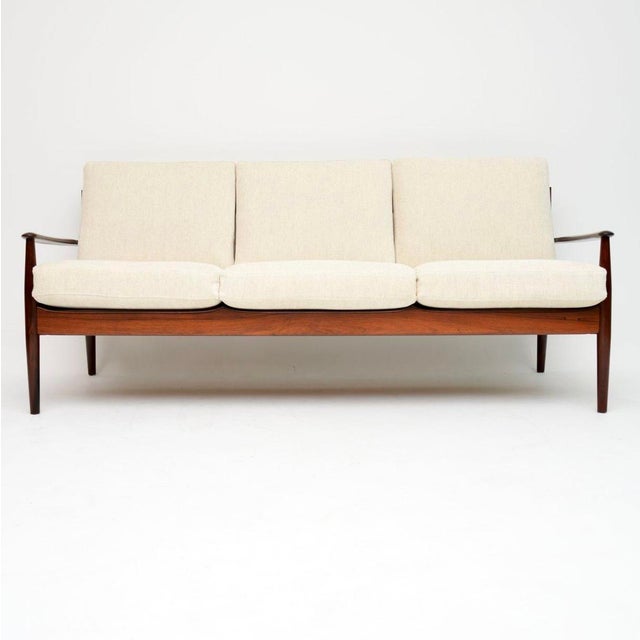 Grete Jalk Vintage Danish Sofas by Grete Jalk for France and Son, 1960, Set of 2 For Sale - Image 4 of 12