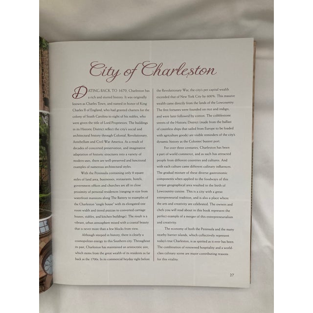 2010s Feeding Charleston / a Coffee Table Book and Cookbook / a Signed Copy For Sale - Image 5 of 13