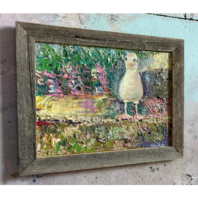 "The Perch", Original Oil Painting, Bird Art For Sale In Saint Louis - Image 6 of 10