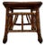 Excellent Hand Made Antique Oriental Revival Aesthetic Victorian Genuine Bamboo Footstool - Ottoman Circa 1880s For Sale - Image 11 of 18