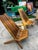 Collection of Vintage Wooden Foldable Low Chairs For Sale In Atlanta - Image 6 of 11