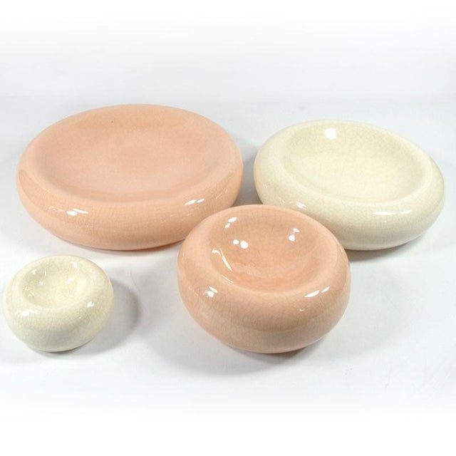 Postmodern Postmodern Bowls Set from François Châtain, France, 1980s, Set of 4 For Sale - Image 3 of 10