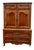 Cherry Dixie Furniture Tall Chest Vintage French Provincial Cabinet Chest For Sale