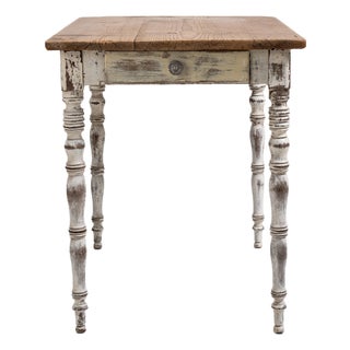 French Table with Single Drawer, Antique, France, Circa 1900 For Sale