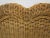 Wood 1980s Vintage Asian Style Bamboo Rattan Twin Headboard Honey Color For Sale - Image 7 of 12