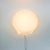 Metal Large Vintage Opaline Glass Shell Wall Sconces from Limburg, Germany, 1970s, Set of 3 For Sale - Image 7 of 11