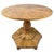 Biedermeier Pedestal Table with Folding Top in Burr Walnut, 19th Century For Sale - Image 10 of 10