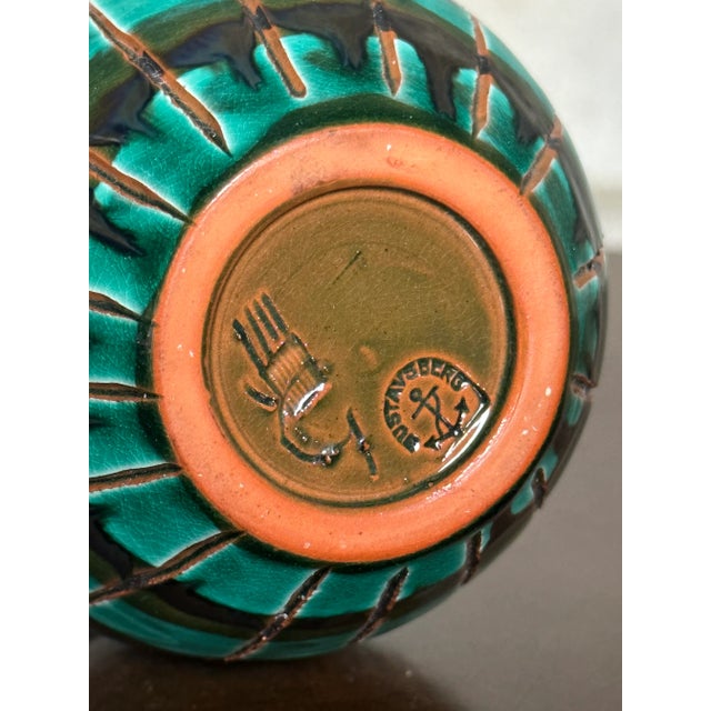 1950s 1950s Stig Lindberg Ceramic Vase, Sweden For Sale - Image 5 of 5