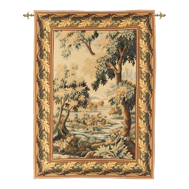 Verdure Clairmarais Loom Woven Tapestry - 236 X 186 Cm (7'9" X 6'1") - Requires Rod Size 5 For Sale