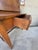 Mission Oak Art & Crafts Drop Leaf Desk Secretary With Pair Stained Glass Lamps For Sale In San Francisco - Image 6 of 14
