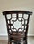Late 20th Century Vintage Hollywood Regency Faux Bamboo Chippendale Side Chair For Sale - Image 5 of 12