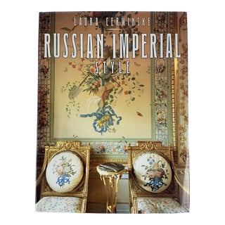 Russian Imperial Style Hardcover Book For Sale