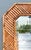 Vintage Chevron Rattan Mirror For Sale - Image 10 of 12