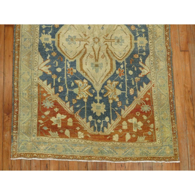 Persian Vintage Jozan Sarouk - 3'6" x 4'10" For Sale - Image 3 of 6
