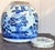 Chinoiserie White & Blue Floral Ginger Jar For Sale In Houston - Image 6 of 7
