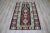 1980s Mid-Century Burgundy Flamestich Kilim Rug For Sale - Image 13 of 13