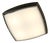 Glass and Aluminum Ceiling Light, 1970s For Sale