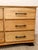 Mid 20th Century Vintage Sculptural Oak Wood Nine-Drawer Dresser For Sale - Image 5 of 12