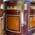 1960s Pair of French Louis XVI Style Demilune Marble Top Commodes | Nightstands | Bedside Tables For Sale - Image 4 of 11