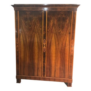 Biedermeier Two-Door Armoire, 1820 For Sale
