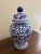 Chinoiserie Chinoiserie Blue and White Porcelain Ginger Jar For Sale - Image 3 of 7