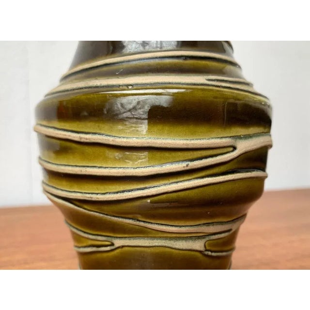 Ceramic Mid-Century West German Pottery WGP Vase from Ilkra Edelkeramik, 1960s For Sale - Image 7 of 11