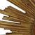 Gold Sun Mirror from Deknudt For Sale - Image 8 of 16