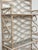 Vintage Etagere Henry Link Rattan Whitewash Three-Tier Glass Shelves Coastal For Sale - Image 9 of 16