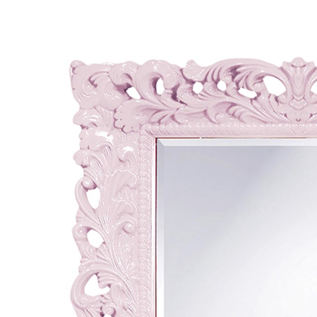 Kenneth Ludwig Chicago Barcelona Mirror - Glossy Lilac For Sale - Image 4 of 10