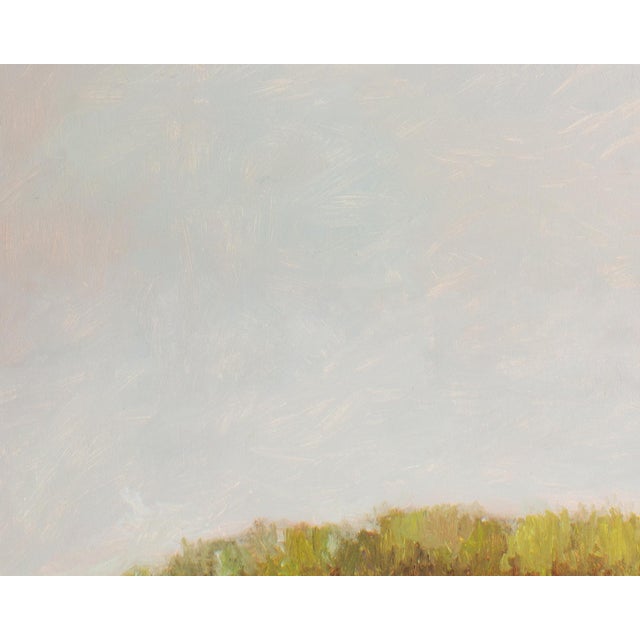 Paul Hotvedt 2004 “Spring Rain Beginning” Oil on Board Painting For Sale - Image 4 of 8