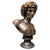 Bronze Antinous with Worn Guilt Bacchus Wreath For Sale - Image 3 of 7